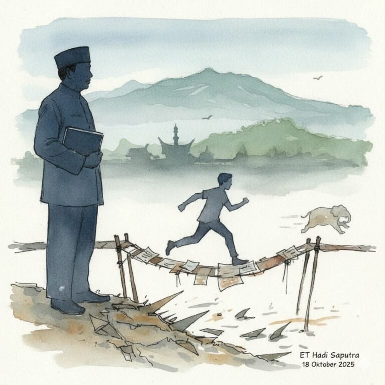 Anak Buya naik Gajah: Pragmatisme yang Merobek Adat