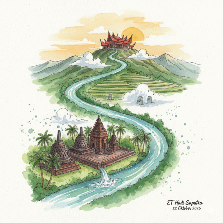 Batang Air Minangkabau Mengalir Terbalik?