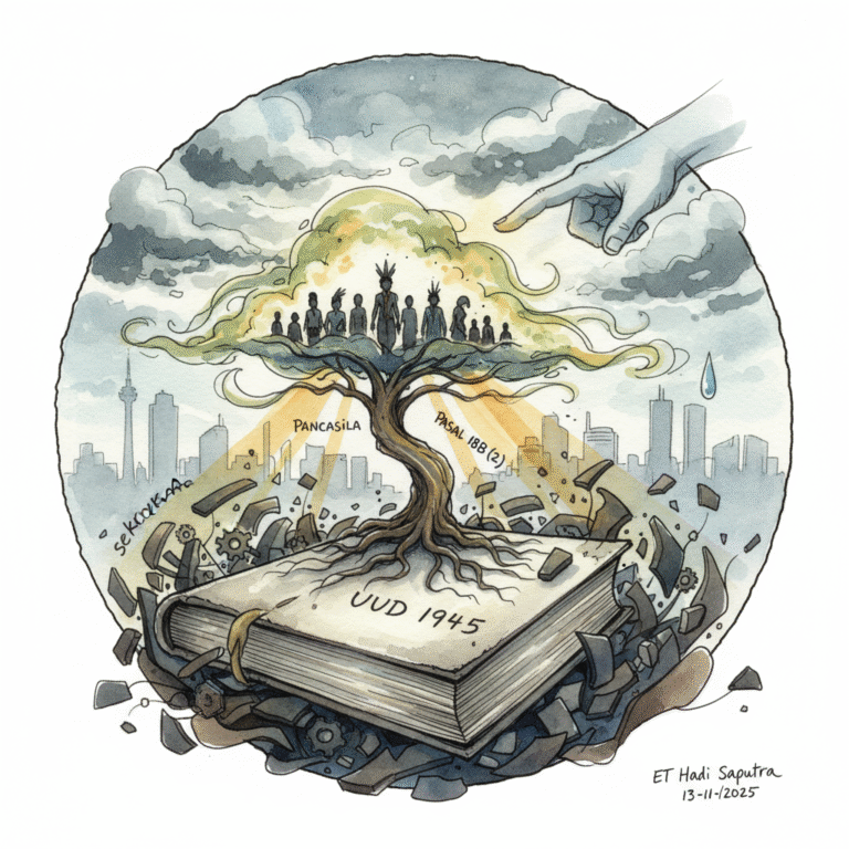 Telaah Kritis Implementasi Pasal 18B Ayat (2) UUD 1945: Respons Terhadap Seruan Internasional dan Urgensi Hukum Adat