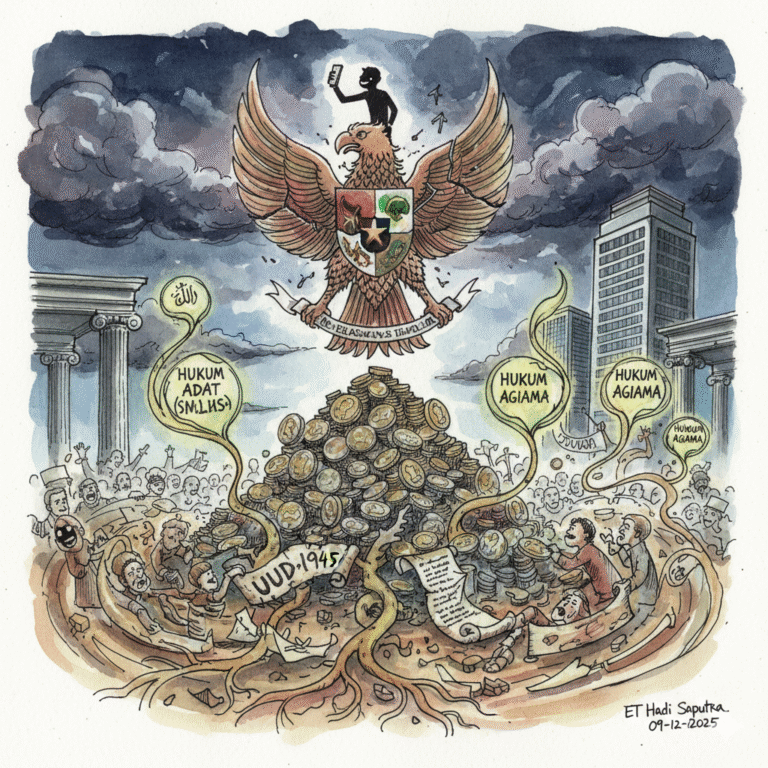 Indonesia Sekarang, Negara Selfie di Puncak Utang